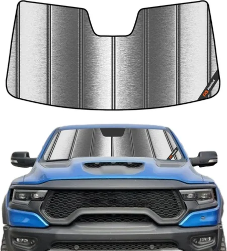 Miniatura 22 de Pigenius Parasol de Parabrisas para Dodge Ram 1500 2002-2008 Protección Solar para Ventana Delantera - Salvaguarda