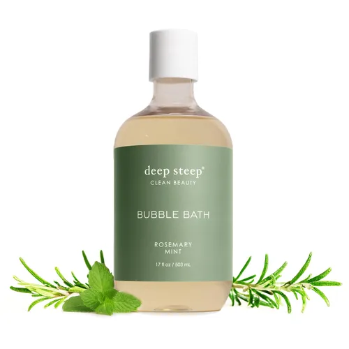 Miniatura 14 de Deep Steep baño de burbujas, lavanda y manzanilla 17 oz – Reducción de alergias clínicamente probada, baño relajante con manteca de karité y aceite