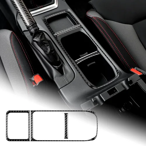 Miniatura 9 de AIRSPEED Para Subaru WRX/WRX STI 2022 2023 Consola central de coche, salida de aire, cubierta de marco de salida de aire, calcomanía de fibra