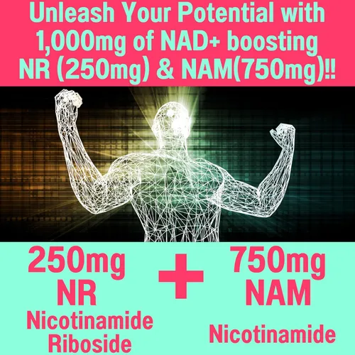 Miniatura 3 de SHIZAM Nicotinamida Riboside NR NAM Resveratrol Gomitas, 1000 mg NAD+NAD + Plus Nrf2 Activador Booster w Pure Niacinamida Vitaminas B3 Cápsulas