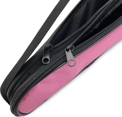 Miniatura 6 de Gespann Cubierta de raqueta de squash para 2 raquetas con bolsillo con cremallera Rosado