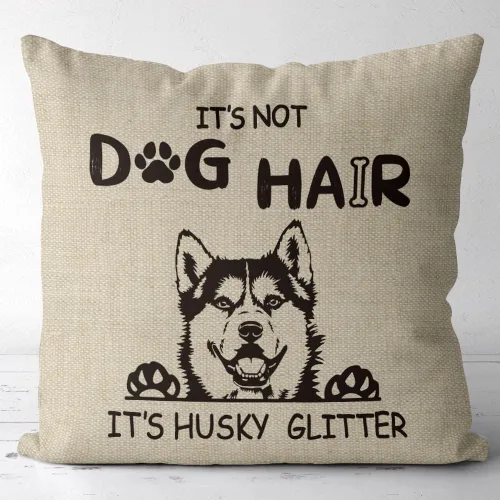 Miniatura 3 de Funda de almohada de lino con corazón de perro salchicha, 18 x 18 pulgadas, funda de cojín decorativa de lino y algodón para sofá o cama