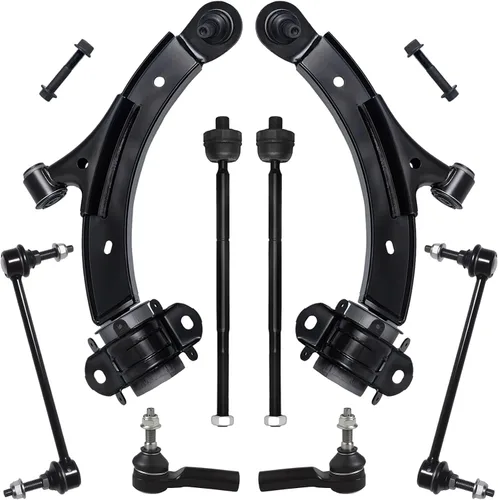 Miniatura 9 de AUQDD 2 piezas de brazo de control inferior delantero y conjunto de rótula compatibles con 2010-2013 Fo-rd Mustang, 2014 Mustang (para base y GT)
