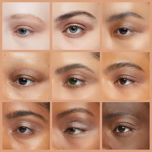 Miniatura 63 de Oulac Sombra de ojos en crema con brillo también para iluminador Sombra de ojos mezclable Resistente al agua y de larga duración con fórmula Pureza