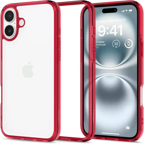 Miniatura 61 de Spigen Funda para iPhone 12 Mini, ultra híbrida, sin anillo magnético, antiamarilleo, transparente