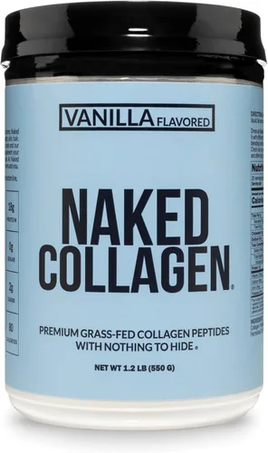 Miniatura 11 de Naked Collagen - Proteína en polvo de péptidos de colágeno, 60 porciones criadas en pasto, suplemento de colágeno hidrolizado alimentado con pasto