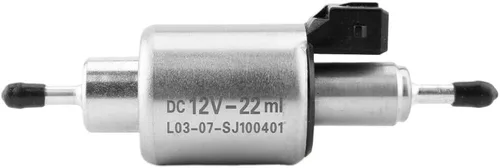 SHANSHAN Bomba de Calentador de Aire Universal para Automóvil Diésel, Kit de Bomba de Combustible Eléctrica en Línea de Medición por Pulsos