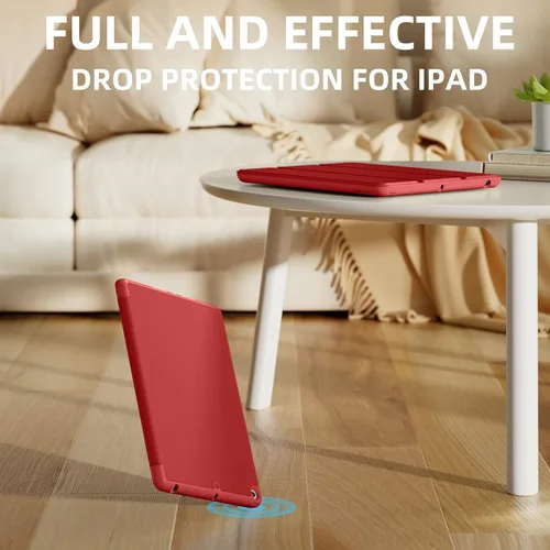 Miniatura 7 de Akkerds - Funda Compatible con iPad de 10.2 Pulgadas 2021/2020/2019, para iPad de 9ª/8ª/7ª Generación con Soporte para Lápiz, Funda Protectora