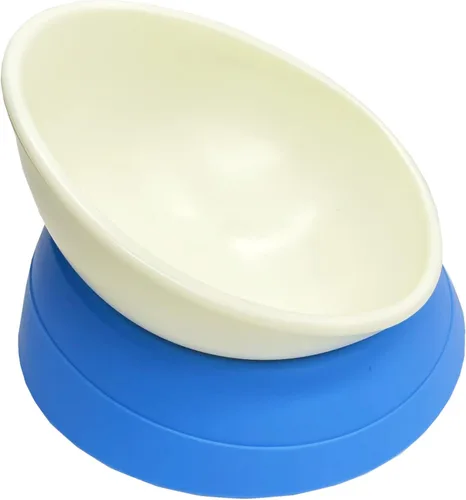 Miniatura 6 de Cuenco de Comida para Bulldog Francés - Cuenco Inclinado para Comida y Agua de Pug, Cuenco para Gatos - Comedero para Frenchie/Shih Tzu/Perros rosa