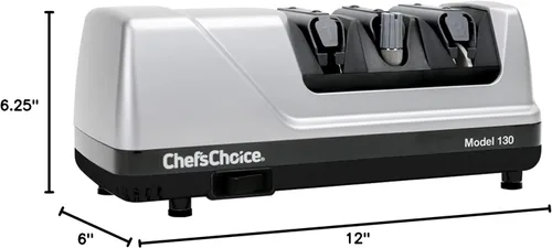 Miniatura 8 de Chef'sChoice - Afiladores de cuchillos eléctricos profesionales con abrasivos de diamante 100% y guías de ángulo de precisión para cuchillos