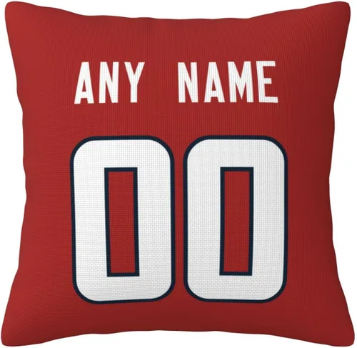 Miniatura 12 de Fundas de almohada de fútbol – Fundas de almohada personalizadas con cualquier nombre y número, regalo personalizado para hombres, mujeres y niños