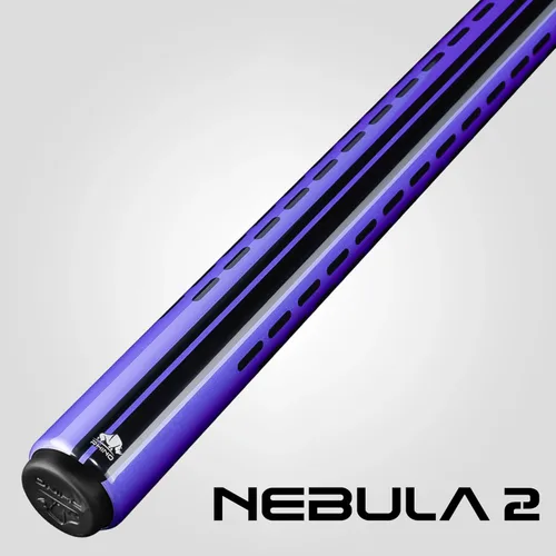 Miniatura 8 de RHINO Nebula 2 Pool Cue - Premium Carbon Fiber Shaft & Composite Butt. Time Crystal Tip, Pro Taper Design. 3/8-8 Joint, Wrapless. Low Deflection
