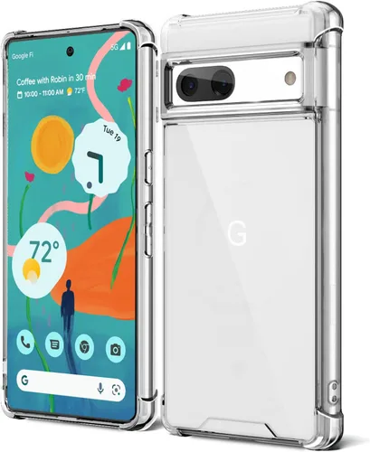 Miniatura 11 de KIOMY Funda de color rosa intenso neón para Google Pixel 6a a prueba de golpes, cubierta protectora de poliuretano termoplástico flexible, bisel
