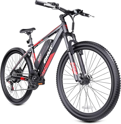 Miniatura 9 de Totem Bicicleta Eléctrica para Adultos, 750W Pico 26" Bicicleta Eléctrica para Hombres Mujeres Adolescentes con Batería 375WH, 21 Velocidades 20Mph