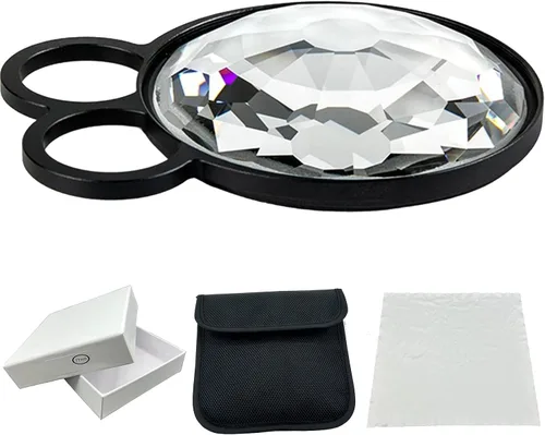 Filtro de cámara prisma de vidrio caleidoscopio de mano de 3.031 in Número variable de sujetos Accesorios de fotografía SLR