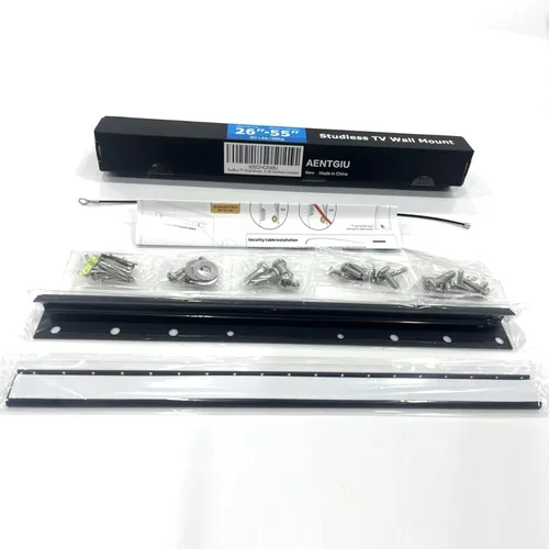 Miniatura 7 de Soporte de pared para TV sin clavos, resistente para televisores de pantalla plana de 26 a 55 pulgadas, sin pernos, sin taladro, sin anclajes, fácil