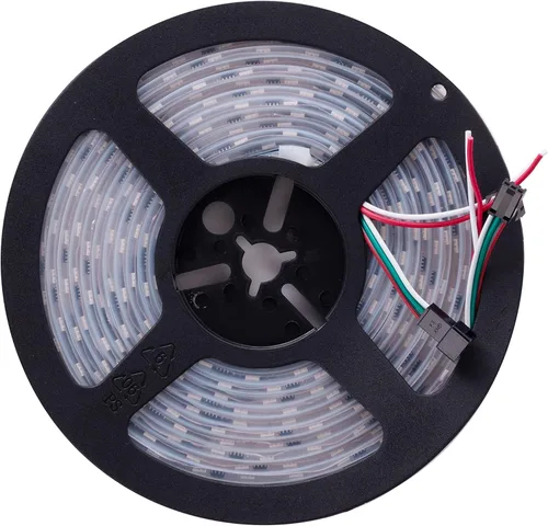 Miniatura 5 de WS2811 Tira de luz LED direccionable de píxeles SMD 5050 RGB Color de ensueño LED Pixel RGB tira no impermeable DC12V