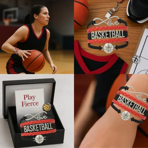 Miniatura 5 de Infinity Collection - Pulsera de baloncesto de regalo para equipos y jugadores