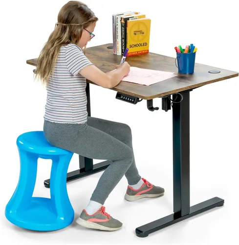 Miniatura 5 de Simplay3 American Home Live Fit - Silla de equilibrio activo, taburete de 17 pulgadas para adultos y adolescentes, silla de escritorio ergonómica