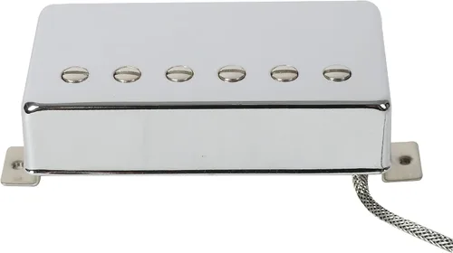 Miniatura 3 de Alnico 2 Classic 57+ Guitarra Humbucker Pastillas Puente y Cuello Para Les Paul Estilo Guitarra Cromo