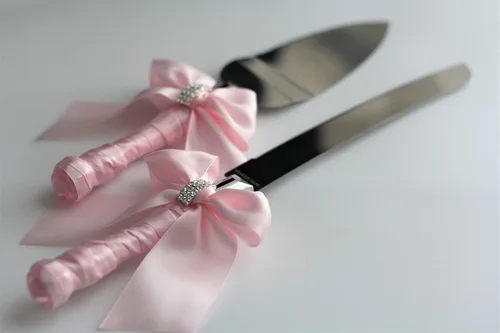 Miniatura 12 de Juego de servir pastel, juego de servidor de pastel de boda, cuchillo de boda y juego de servidor Azul marino