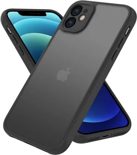 Miniatura 34 de PinLiSheng Funda mate para iPhone 11, funda protectora dura y delgada con protección a prueba de golpes, funda trasera translúcida y mate para Gris