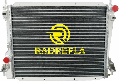 Radiador de aluminio para 2005-2014 Ford Mustang GT/Base 4.6L V8 Radiador de gas para Ford Mustang Shelby/Bullitt radiadores de 4 filas 2006 2007
