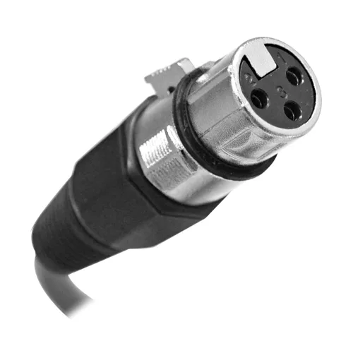 Miniatura 4 de Seismic Audio SAXLX-2Brown-Paquete de 6 cables de conexión XLR de 2 pies marrones - Cables de micrófono - Cables XLR macho a hembra - 2 pies