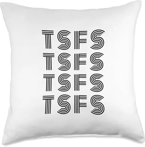 Miniatura 5 de TSFS (Sarah Fraser Show) 'Initials' - Almohada de 16 x 16 pulgadas, multicolor