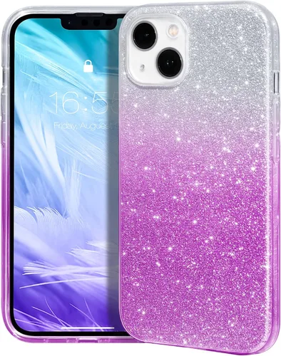 Miniatura 52 de MATEPROX - Funda compatible con iPhone Air de 6.5' [2025], carcasa protectora de 3 capas con purpurina brillante y tendencia, anti-arañazos y a