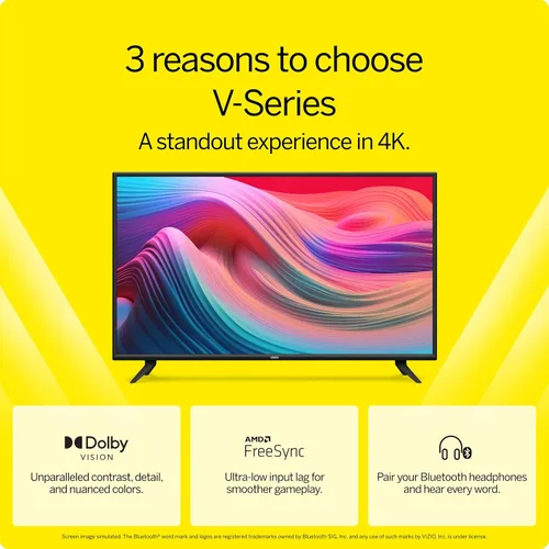 Miniatura 3 de VIZIO - Smart TV LED 4K UHD Serie-V de 50 pulgadas con mando de voz a distancia, Dolby Vision, HDR10+, compatibilidad con Alexa, modelo 2022
