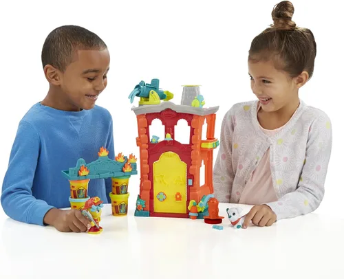 Miniatura 3 de Play-Doh Town Firehouse, Casa de juguete