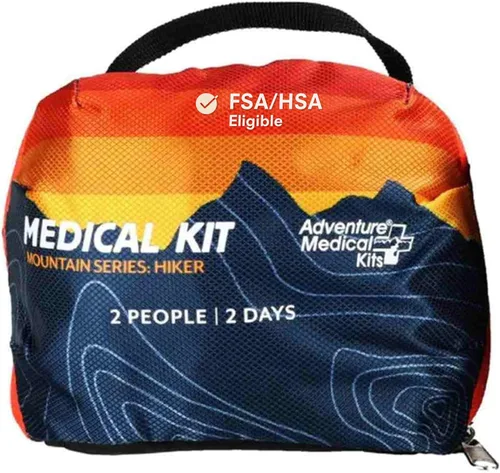 Miniatura 10 de Adventure Medical Kits Mountain Series Medical Kit – Senderista – Kit de primeros auxilios médicos de emergencia – para 2 personas durante 2 días