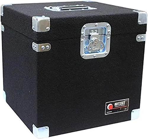 Miniatura 3 de Odyssey CLP100P Carpeted Pro Lp caso con hardware empotrado para 100 Lp de vinilo