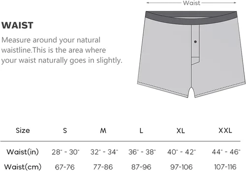 Miniatura 6 de 5Mayi Ropa interior para hombre, bóxer de punto de algodón suave, ropa interior para hombre, paquete de 5