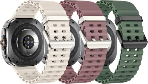 Miniatura 15 de Acextro Paquete de 6 Correas Deportivas Marinas Compatibles con Galaxy Watch Ultra de 47 mm (2025/2024), Correas para Reloj Samsung Watch 7 Ultra