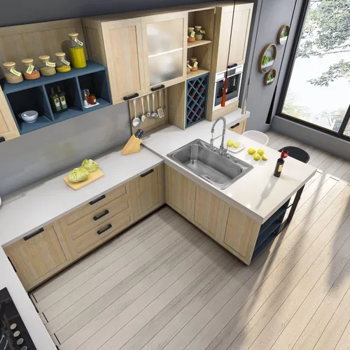 Miniatura 8 de Sinber MT3322C Fregadero de Cocina Empotrable de Un Solo Compartimento de 33" x 22" x 9" con Acero Inoxidable 304 Calibre 18 Acabado Satinado