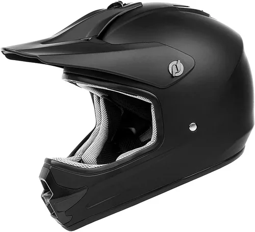 Miniatura 8 de Orthrus Casco de motocross para niños, casco de moto todoterreno con patrones de riesgo biológico color rosa, casco de motocross ATV aprobado por