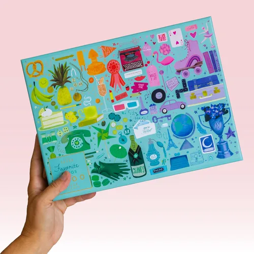Miniatura 7 de Rompecabezas de Elena Essex para Adultos 1000 Piezas - Cosas Favoritas Rompecabezas Rompecabezas de 1000 Piezas Rompecabezas de Arte Divertido