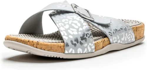 Revs Women's Reflexology Massage & Acupressure Sandals for Women. Vegan, Shock Absorbing, Cushion Sole with Orthotic Arch. Wear for circulation,