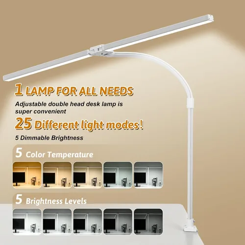 Miniatura 3 de Generic Lámpara de escritorio led (blanca), RBT-DL-S01