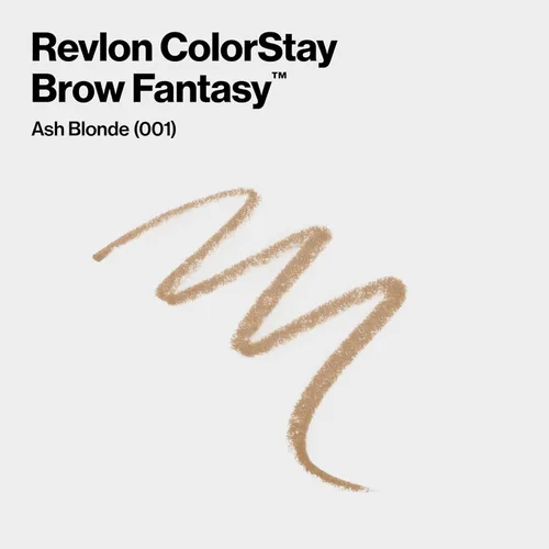 Miniatura 2 de Revlon ColorStay Brow Fantasy, lápiz de polvo para cejas todo en uno con gel transparente moldeador, gel infundido con pantenol, a prueba de Rubio