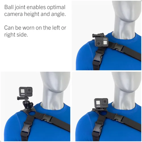 Miniatura 3 de STUNTMAN 360 - Soporte de hombro para GoPro y otras cámaras de acción