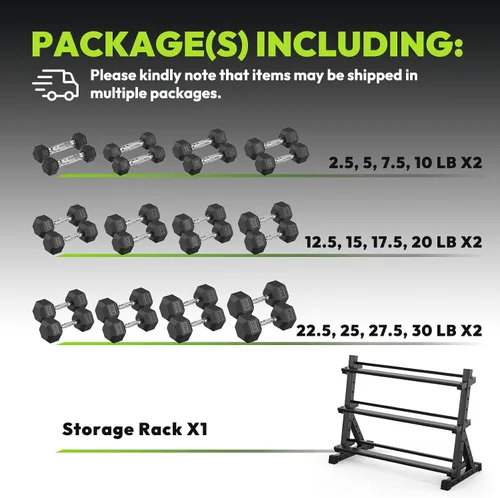 Miniatura 2 de HANDBODE Soporte para mancuernas de 3 niveles, estante de almacenamiento de capacidad de 1000 libras, estante de pesas para mancuernas, pesas rusas