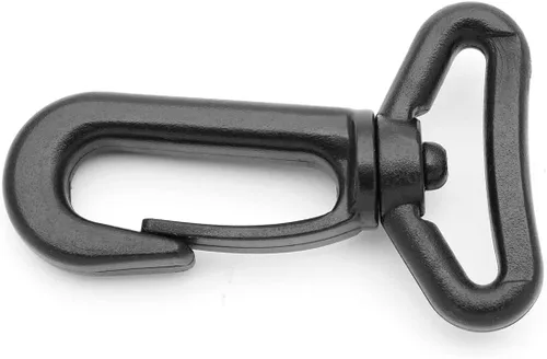 CRAFTMEMORE 6 piezas de gancho giratorio de plástico para puerta de empuje, broche de langosta y cierre de pinza para monedero, accesorios JINH (1