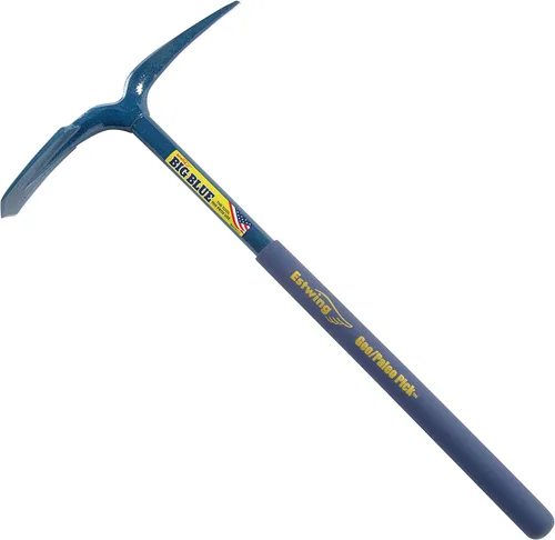 Miniatura 2 de Estwing GP-100 Geologist Paleo Pick y - BL353 Martillo de perforación/grieta - Trineo de 3 libras con construcción de acero forjado y agarre