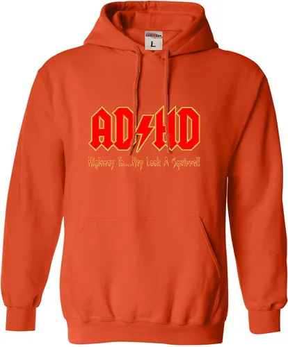 Miniatura 16 de Go All Out Sudadera con capucha para hombre y mujer con texto en inglés "Highway To Hey Look A Squirrel