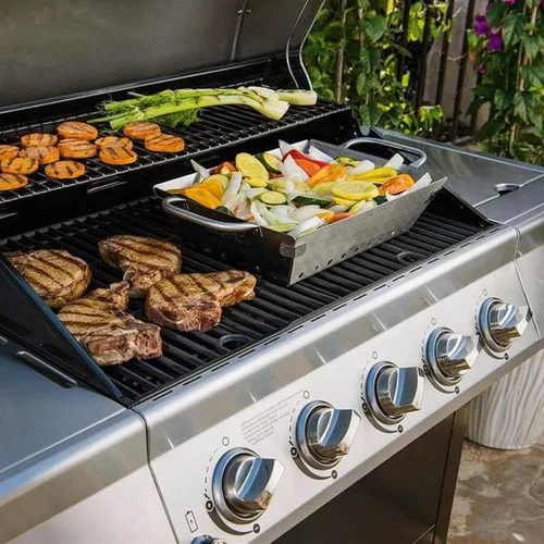 Miniatura 8 de Kit de piezas de repuesto BBQration para Nexgrill de 5 quemadores 720-0888 720-0888N 720-0888A, de 4 quemadores 720-0830H 720-0830, rejilla