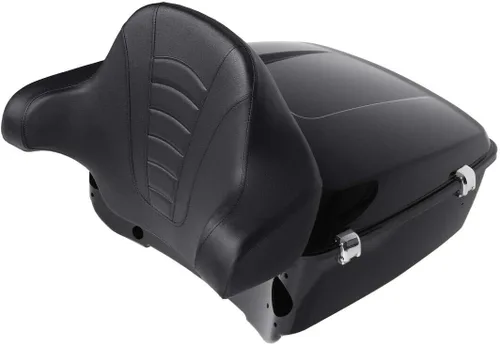 Miniatura 2 de Maletero King de 13.7 pulgadas con almohadilla de respaldo envolvente para Harley Touring Road King Electra Street Glide 2014-2023