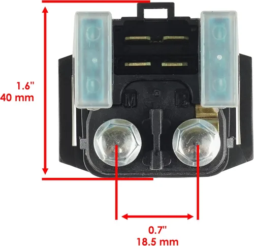 Miniatura 3 de Caltric Relé solenoide de arranque compatible con Yamaha Fz-8 Fz8 Fz8N 2011-2013